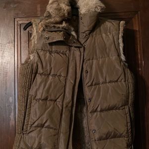 Reversible Fur Burberry Vest